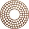 Ekena Millwork Fink Wood Fretwork Pierced Ceiling Medallion, Walnut, 26"OD x 9 1/2"ID x 3/8"T CMWP26X26X0375FFWA - alternate 1